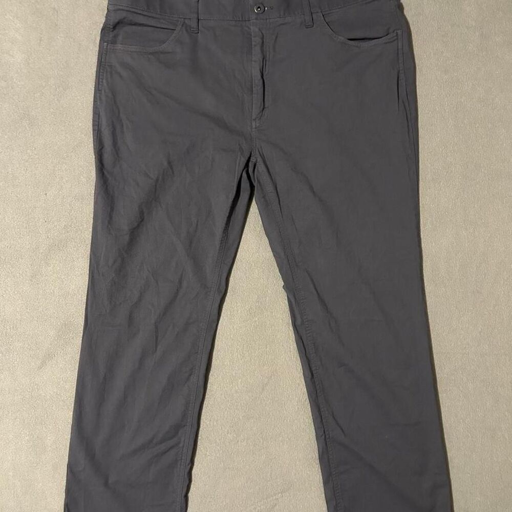 Orvis Men's Grey and Black Trousers